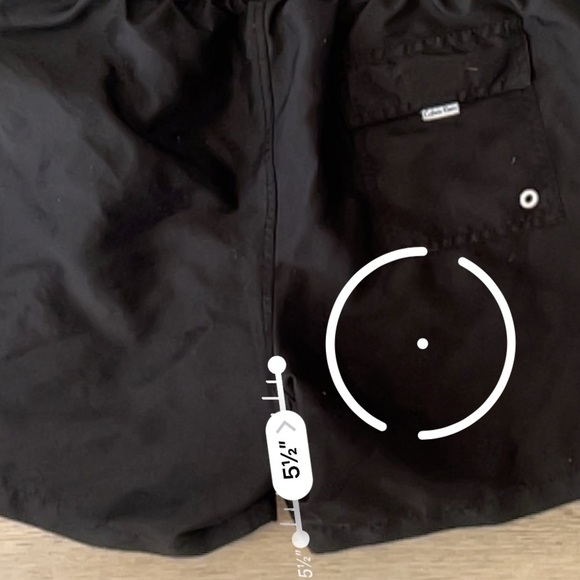 Calvin Klein medium Black Men's swim shorts swim trunks with pockets - Picture 7 of 8